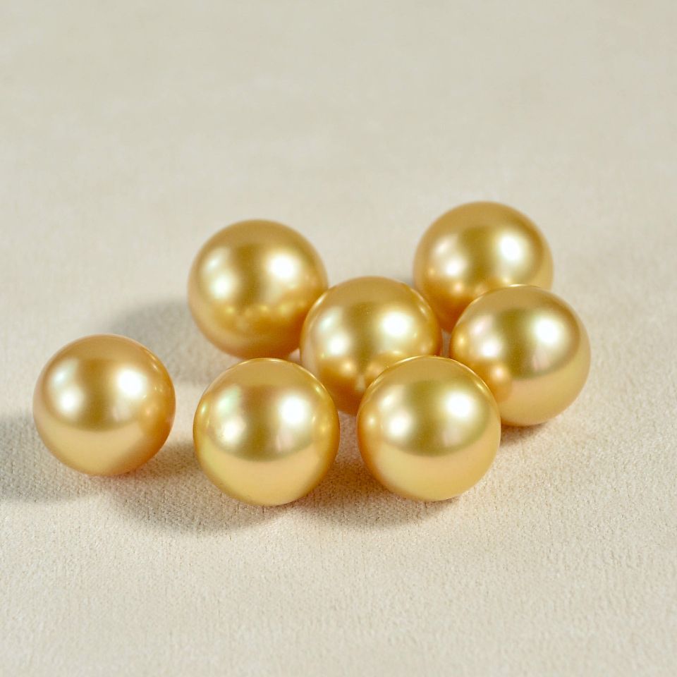 【Loose pearls】Southern Sea Golden pearls - high quality, various sizes (providing customized services)