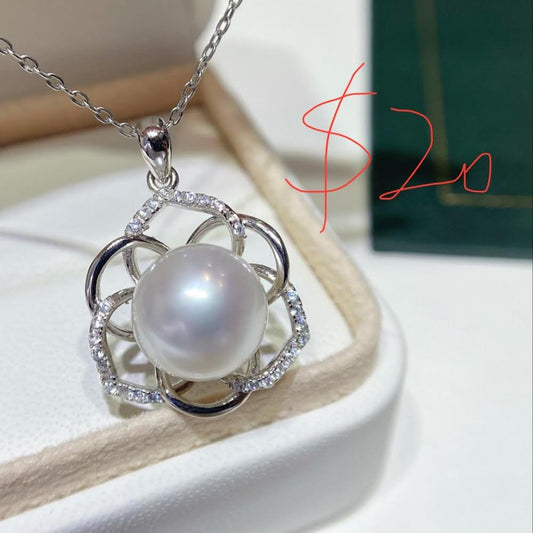 Customized service for Destiny, 4 S925 flower pendent