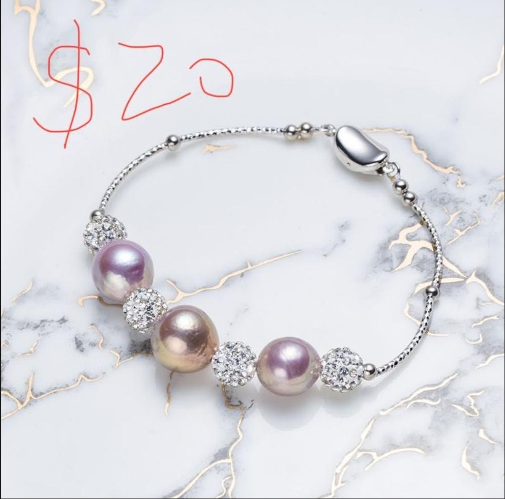 [Eden] Customized service for Alex, 1 S925 Sliver bracelet, 4 Jins0034