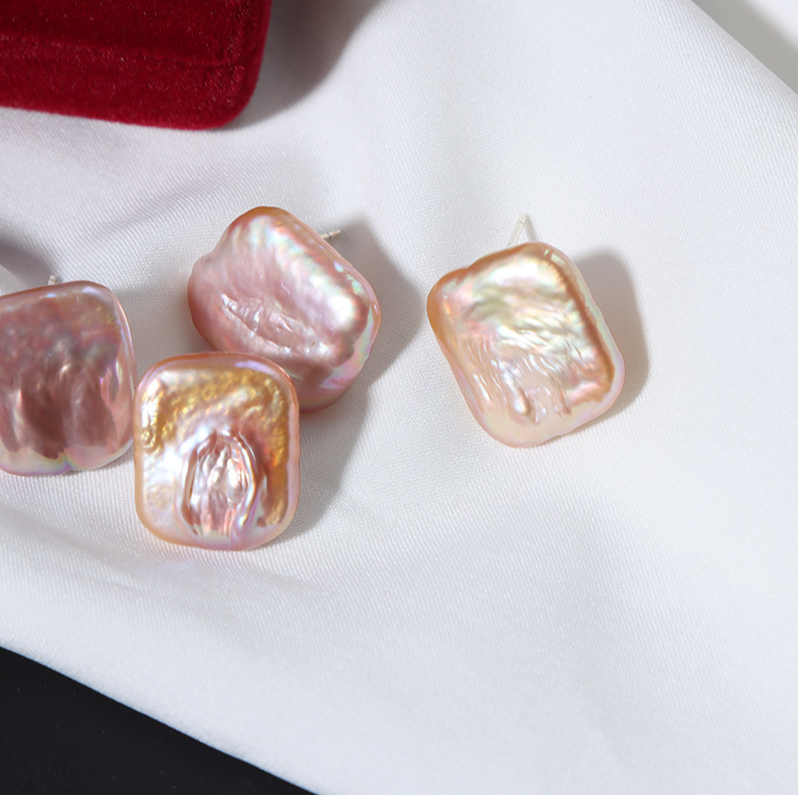 【Live-Gary】rectangle Baroque pearl clams(1-3 pcs rectangle pearls)